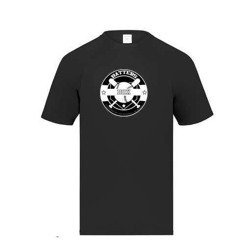[2790.080.S-LOGO1] Men's Smooth Sport T-Shirt (Adult S, Black)