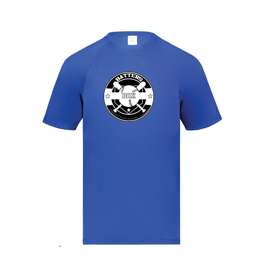 [2790.060.S-LOGO1] Men's Smooth Sport T-Shirt (Adult S, Royal)