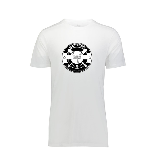 [FTSCUBWH-AS-LOGO1] Decker Men's Tri-Blend T-Shirt - Short Sleeve (Adult S, White)