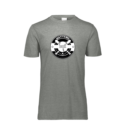 [FTSCUBGY-AS-LOGO1] Decker Men's Tri-Blend T-Shirt - Short Sleeve (Adult S, Gray, Logo 1)