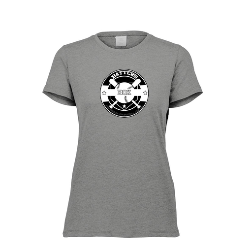 [FTSCUBGY-FAXS-LOGO1] Decker Women's Tri-Blend T-Shirt - Short Sleeve (Female Adult XS, Gray, Logo 1)