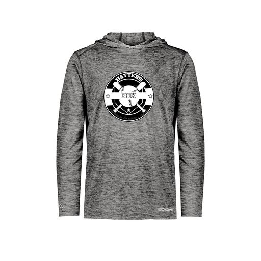 [CUS-DFW-CHGHOOD-PER-LSL-BLK-AS-LOGO1] Men's Charge Hoodie (Adult S, Black)