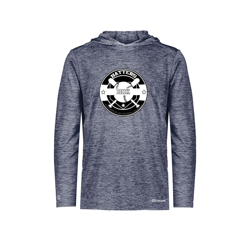 [CUS-DFW-CHGHOOD-PER-LSL-NVY-AS-LOGO1] Men's Charge Hoodie (Adult S, Navy)