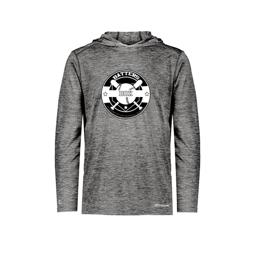 [FOLHCGBK-YS-LOGO1] Decker Youth Charge Hoodie (Youth S, Black, Logo 1)