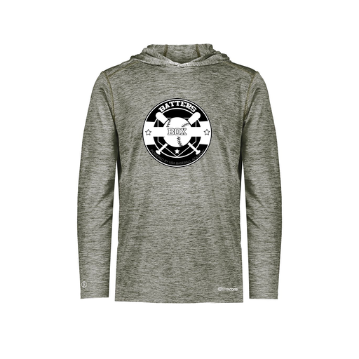 [FOLHCGGY-YS-LOGO1] Youth Charge Hoodie (Youth S, Gray, Logo 1)