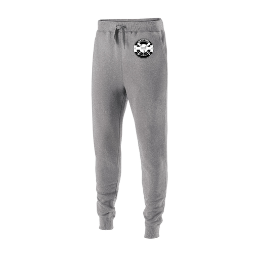 [229548.017.XS-LOGO1] Men's 60/40 Fleece Jogger (Adult XS, Silver)