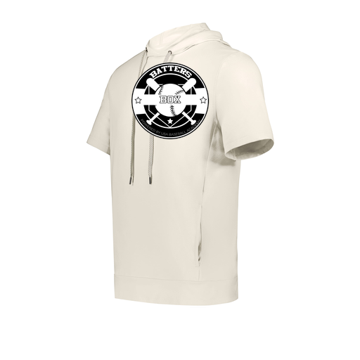 [222605-WHT-YS-LOGO1] YOUTH VENTURA SOFT KNIT SHORT SLEEVE HOODIE (Youth S, White)