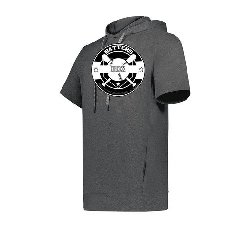 [222605-GRY-YS-LOGO1] YOUTH VENTURA SOFT KNIT SHORT SLEEVE HOODIE (Youth S, Gray)